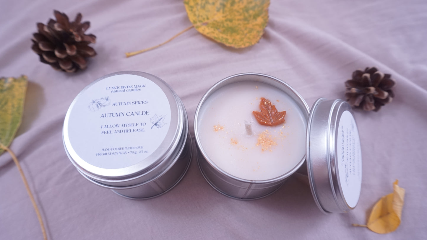 AUTUMN SPICES AUTUMN CANDLE kleine Dose