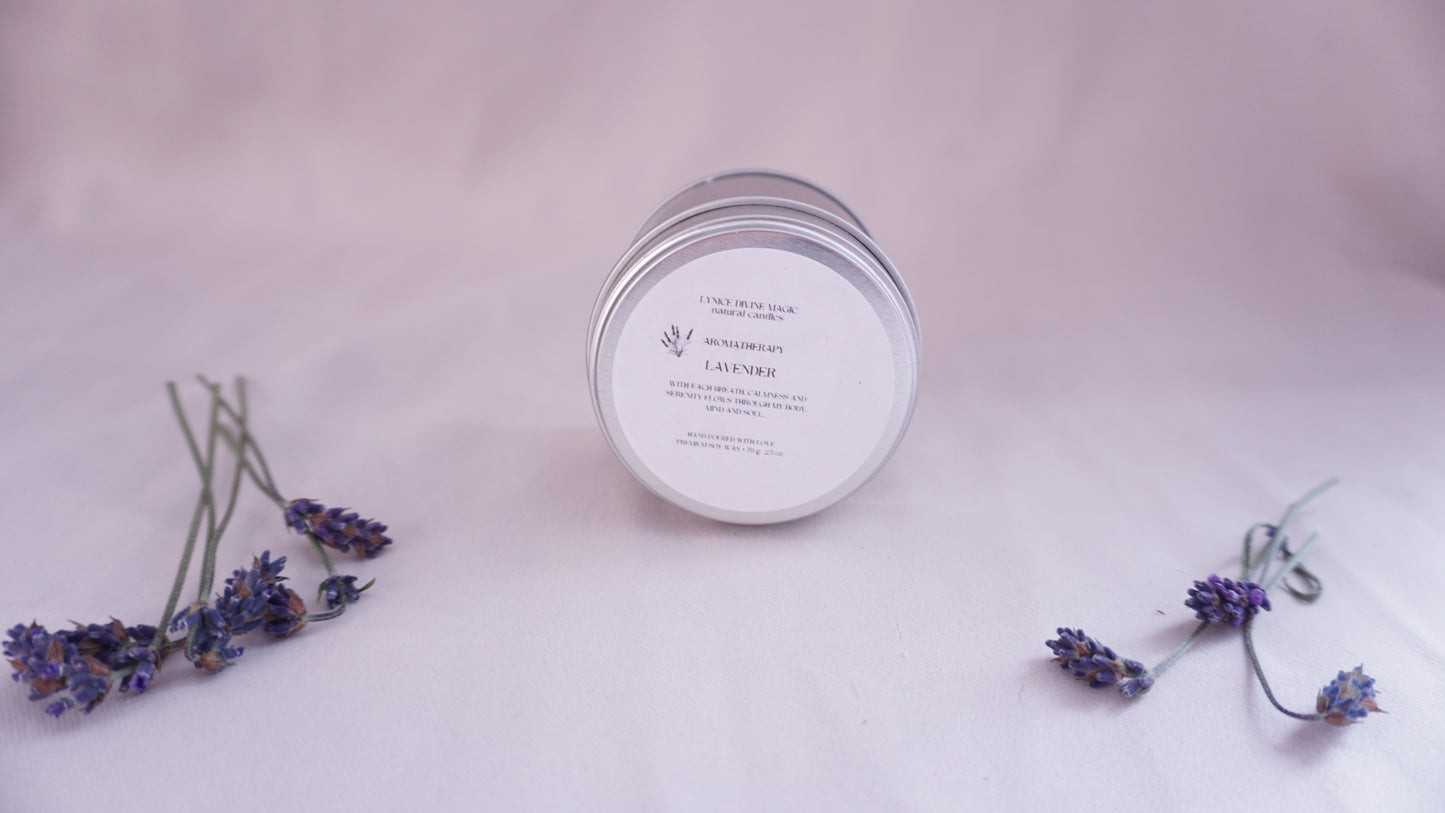 Lavendel-Duftkerze Aromatherapie Dose